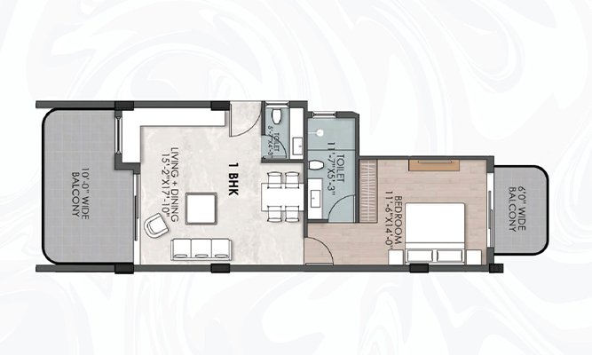 1 BHK Apartments