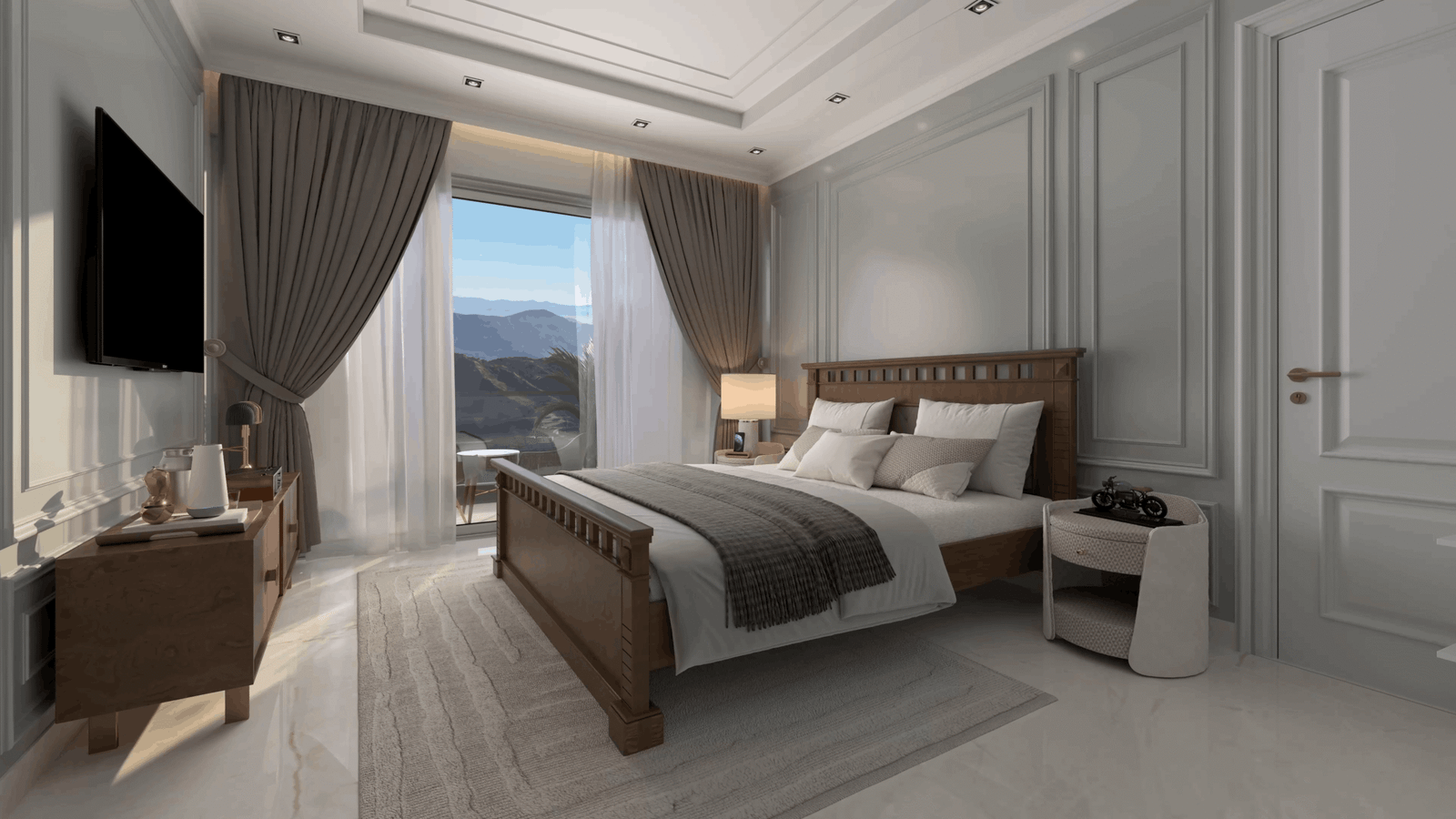 Bedrooms & Living Areas